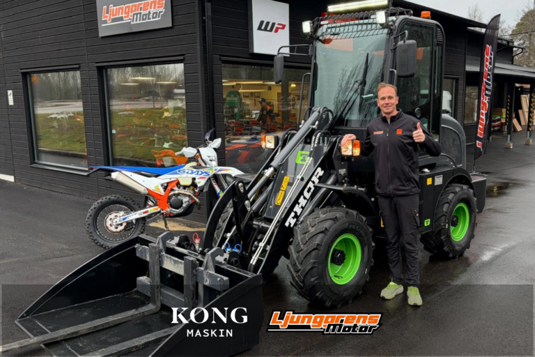Read more about the article KONG Maskin och Ljunggrens Motor inleder samarbete